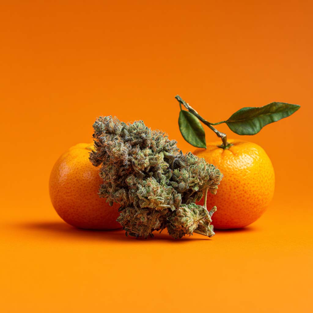 Cannazen Shop Cannabis Weed Sorte Aroma Geschmack Mandarine Zitrus Frucht