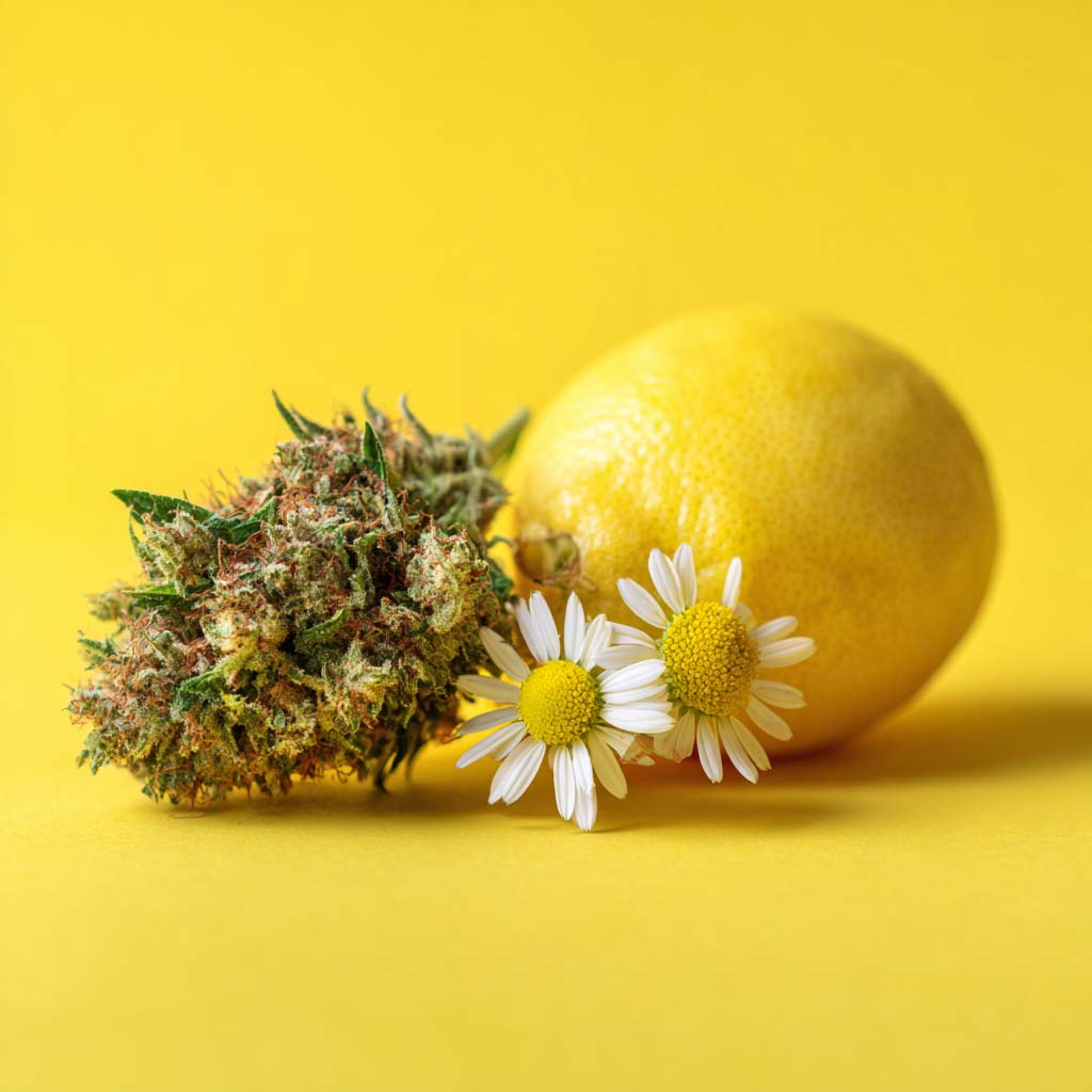 Cannazen Shop Cannabis Weed Sorte Aroma Geschmack Blumig Floral Kamille Zitrone Lemon